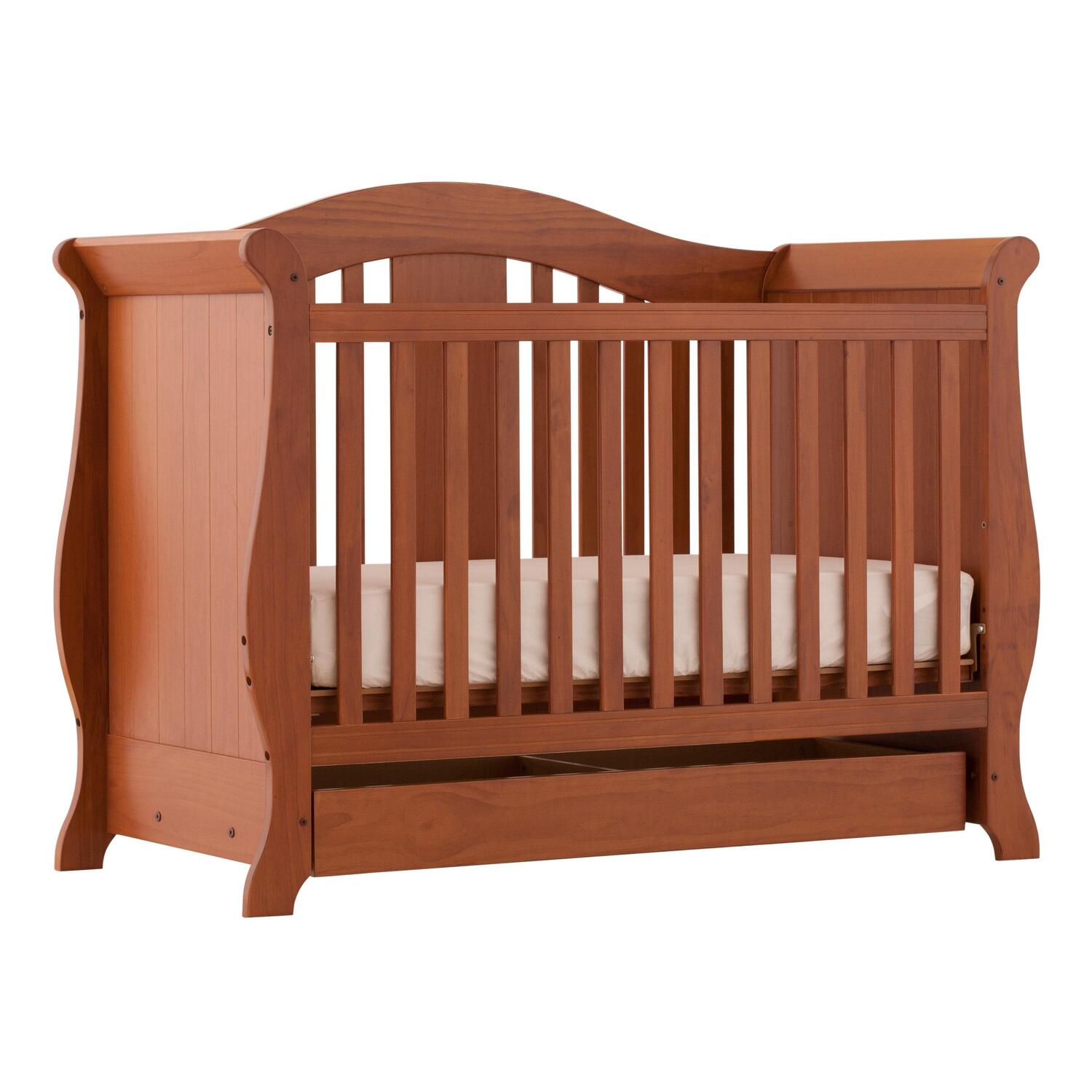 Storkcraft Stork Craft Vittoria 3 In 1 Fixed Side Stork Craft Vittoria 3 In 1 Fixed Side Convertible Crib