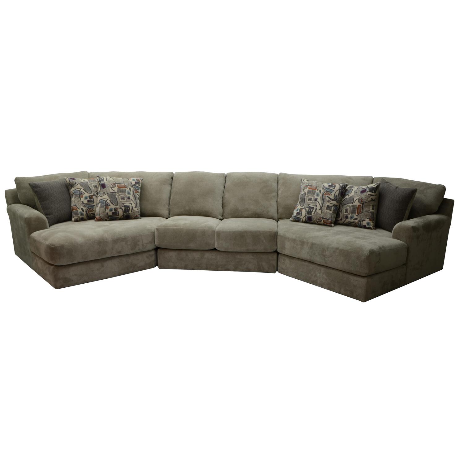 Jackson Furniture Malibu Small Piano Wedge Sectional by OJ Commerce