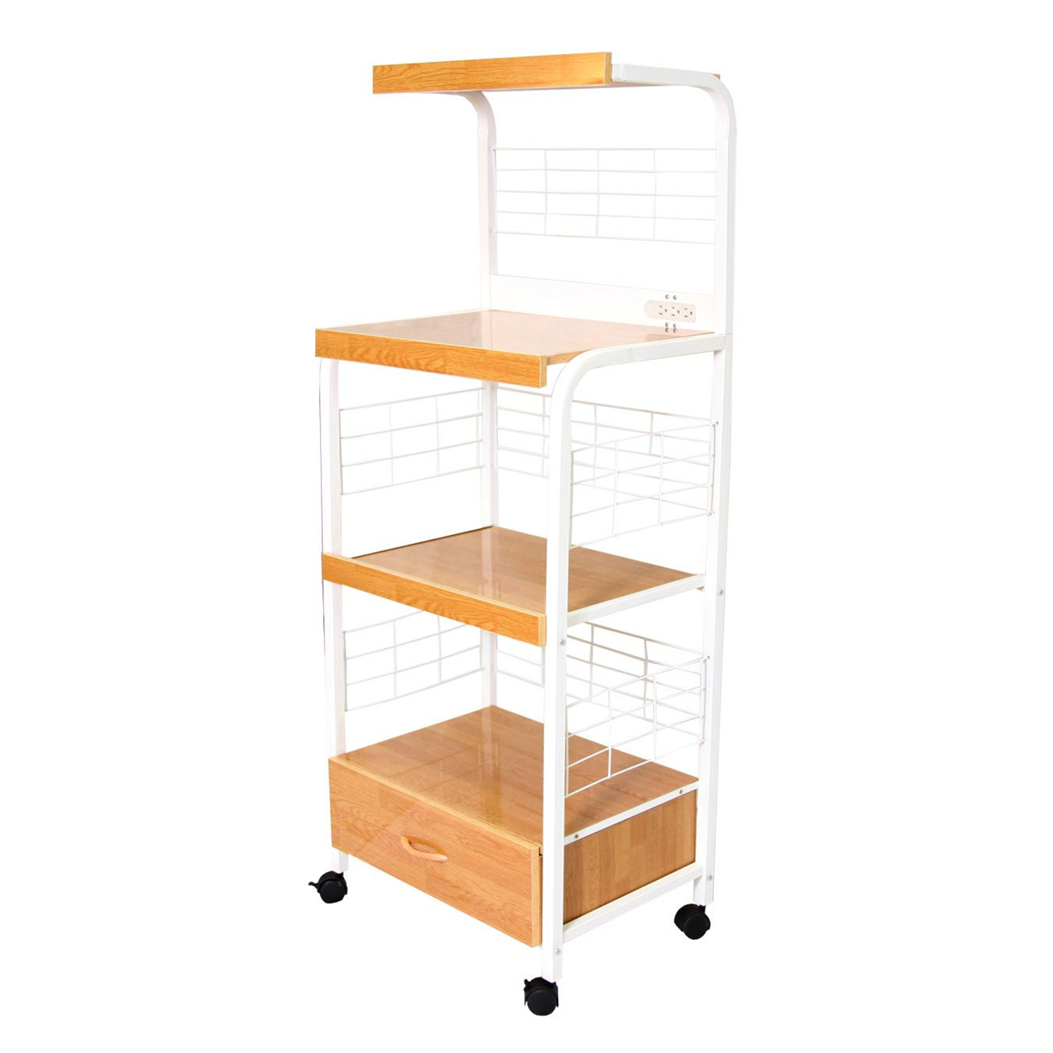 Home Source Metal Microwave Cart by OJ Commerce 87.06 101.76