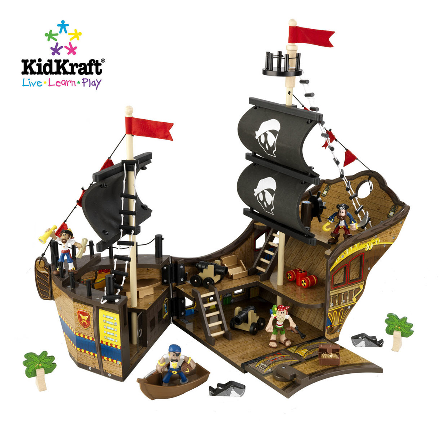 KidKraft Fun Explorers Pirate Playset by OJ Commerce 63234 118.99