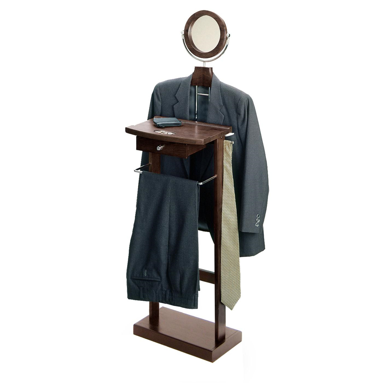 Winsome Valet Stand with wood base by OJ Commerce 92155 79.68