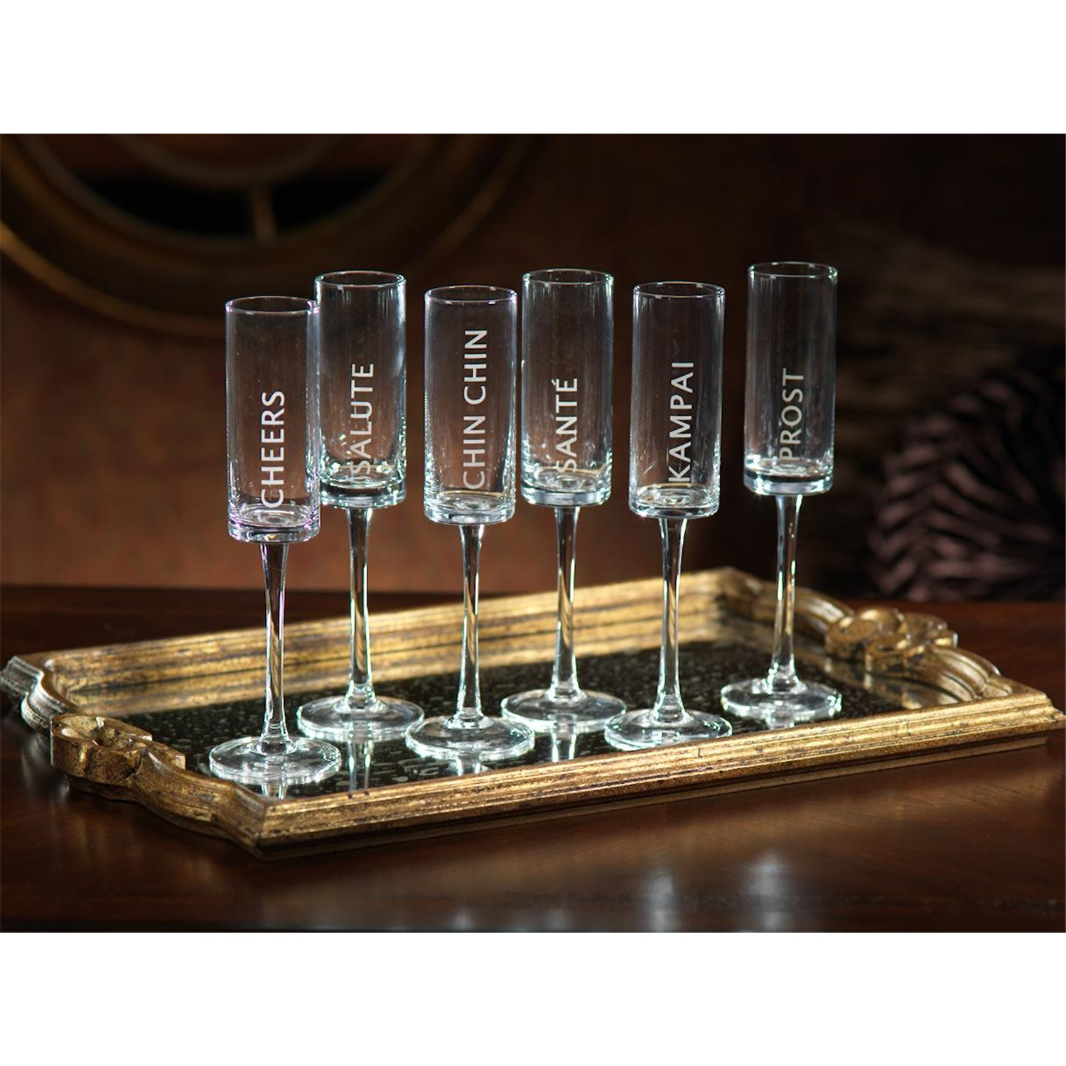 Zodax Celebration Champagne Flutes by OJ Commerce CH137512 140.99