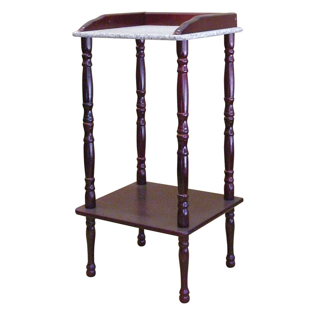 Marble Top Accent Tables | ore international cherry accent table with marble top by Marble Top Accent Tables | ore international cherry accent table with marble top by