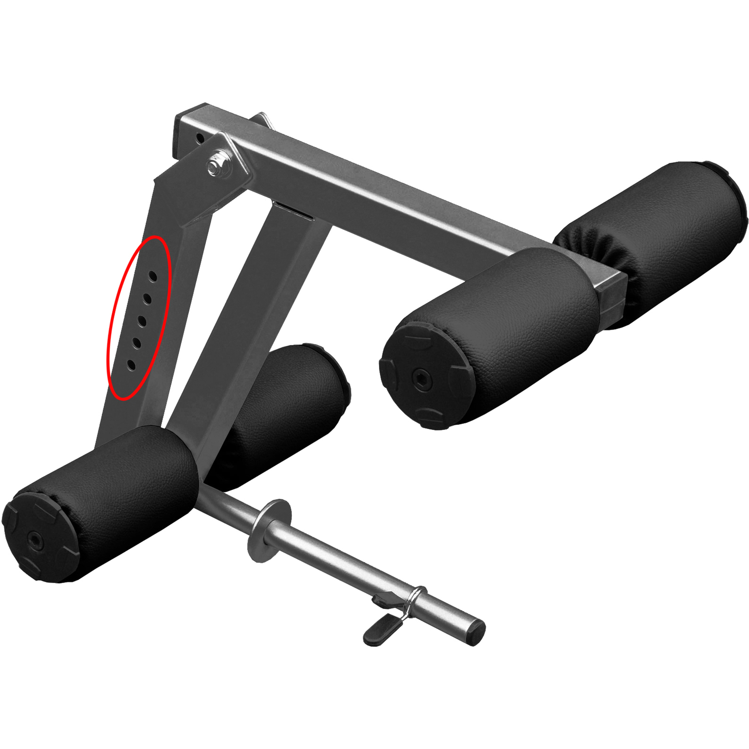 XMark Fitness XMark Universal 11Gauge Adjustable Leg Curl / Extension Attachment by OJ Commerce