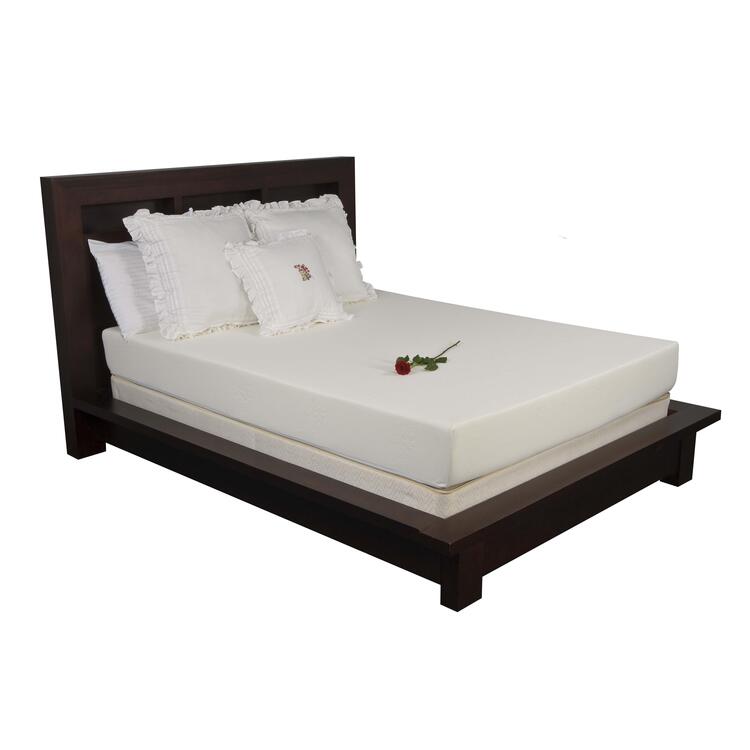 8 in. Plush Memory Foam Mattress