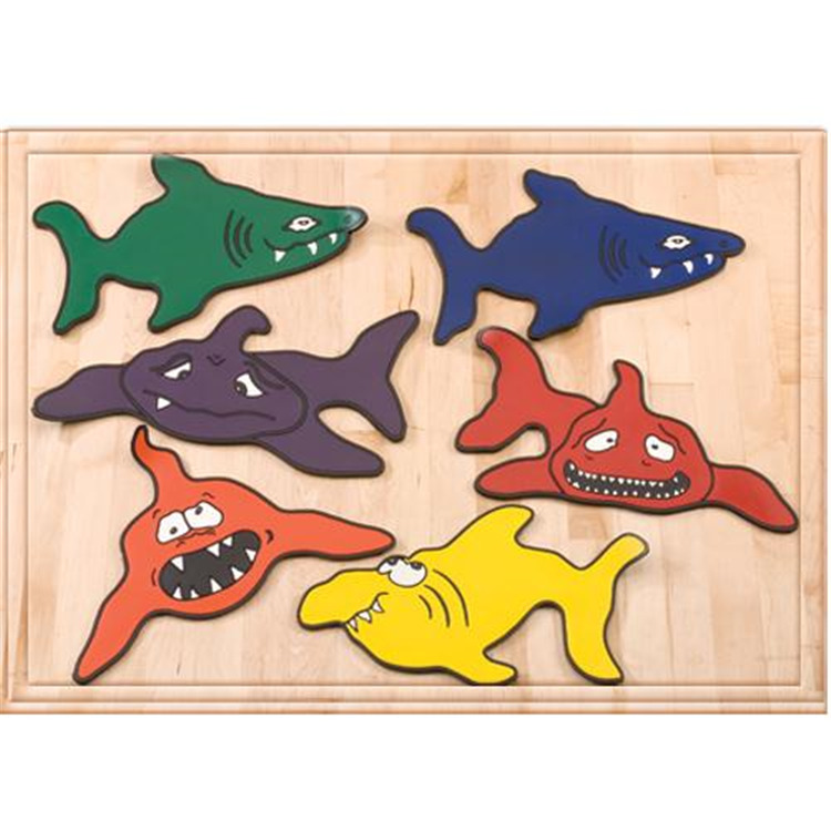 Color My Class® Poly Shark Spots