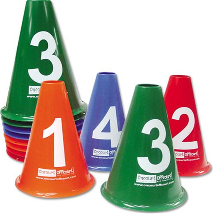 Numbered Cones - Set Of 8