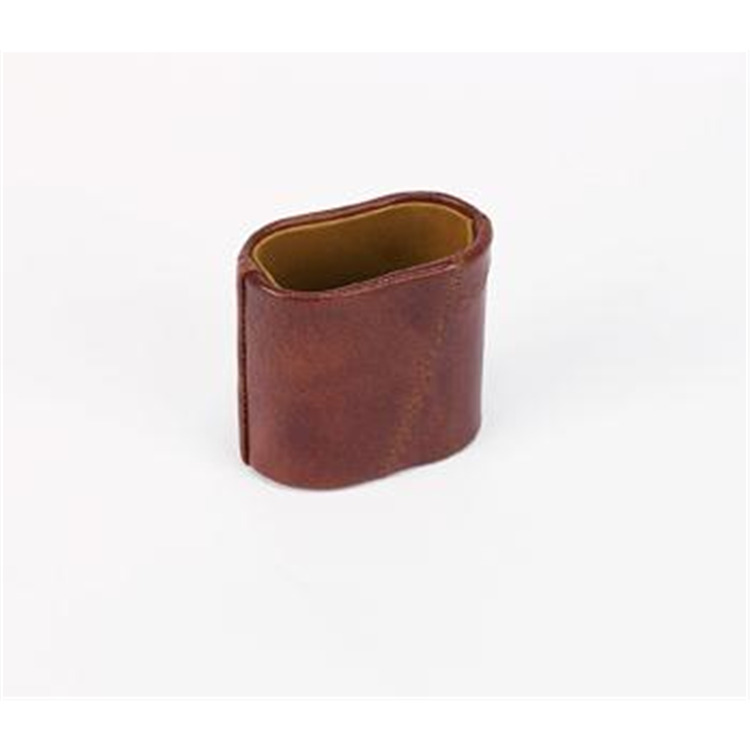 Patched Genuine Leather Dice Cup