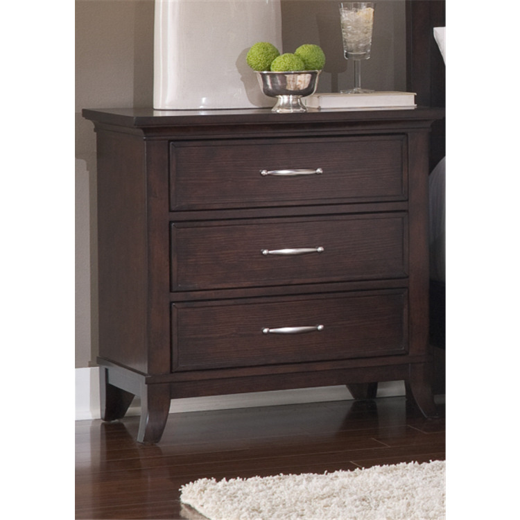 Valley View II 3 Drawer Night Stand