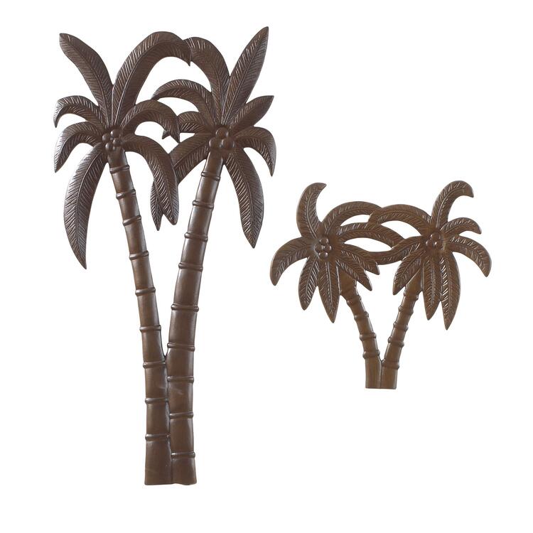 Patio Small Palm Wall Decoration