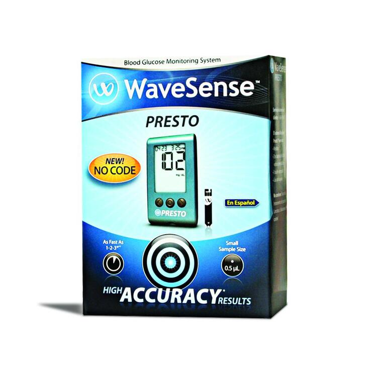 Wavesense Presto™ Blood Glucose Meter Kit