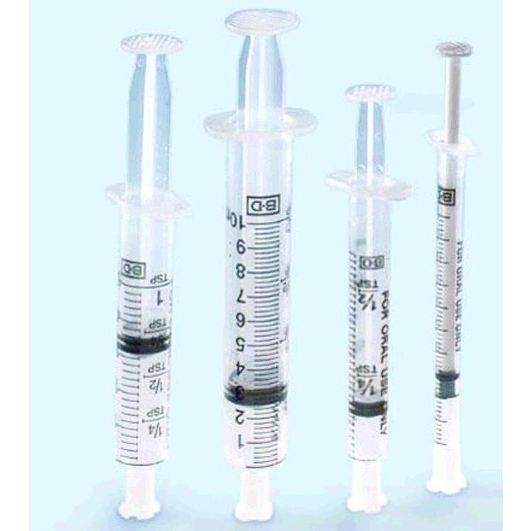 Syringe Oral Amber 1cc