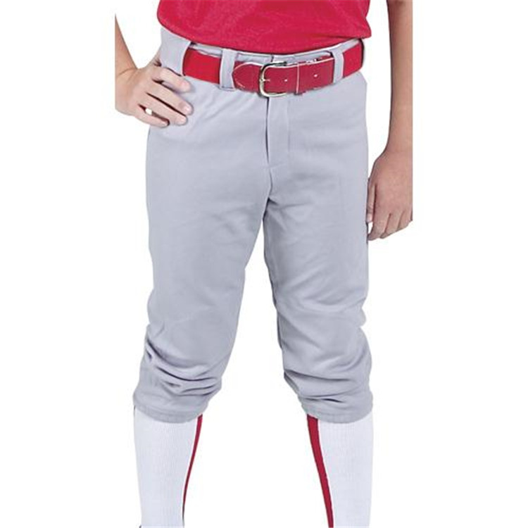 Belted Waist Youth Baseball Pants