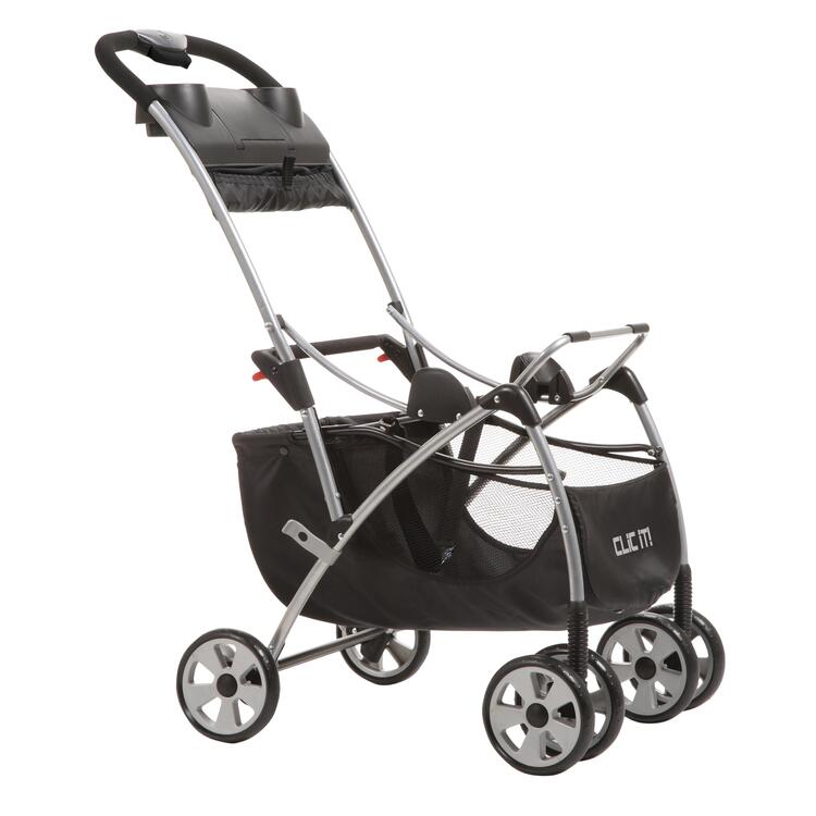 Safety 1st® Clic It! Infant Seat Carrier (Black & Silver)