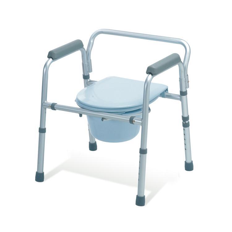 3-in-1 Aluminum Folding Commode