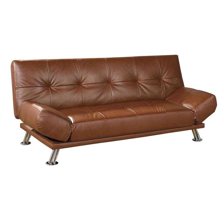 ORE International Leather Futon Sofa Bed by OJ Commerce 993.99