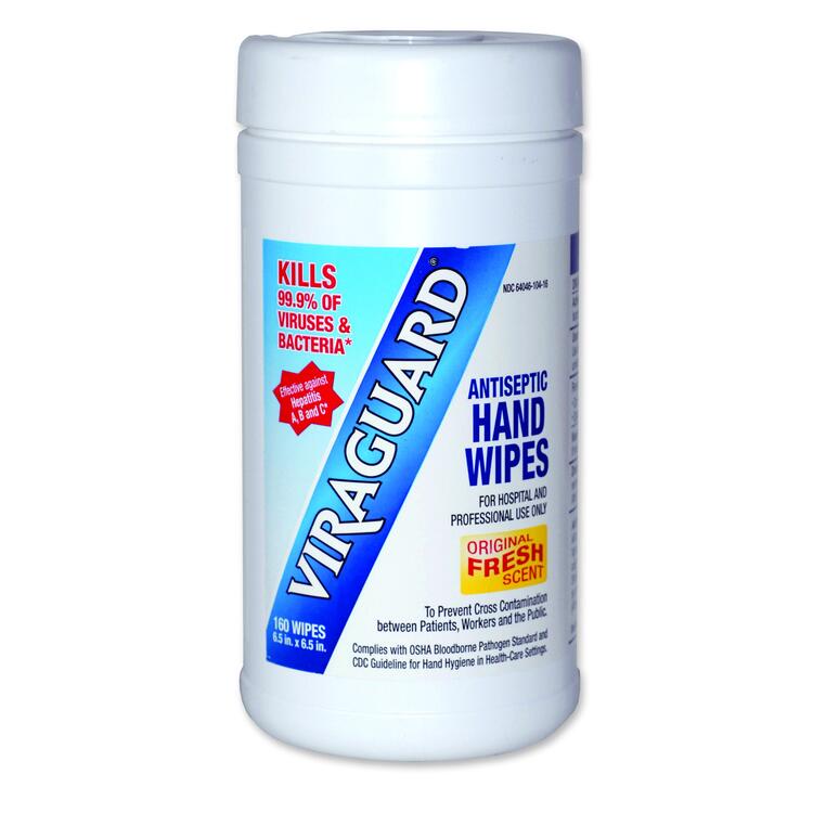 Viraguard® Antimicrobial Hand Wipes