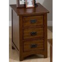 Mission Hill Oak Finished Chairside Table 