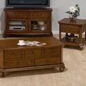 Killarny Cherry Finished Square End Table 