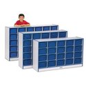 25 Tray Mobile Cubbie Without Trays