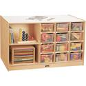 Mobile Storage Island Without Trays