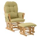 Stork Craft Custom Hoop Glider & Ottoman