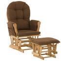 Stork Craft Custom Hoop Glider & Ottoman