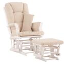 Stork Craft Custom Tuscany Glider and Ottoman
