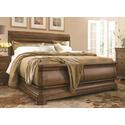 Louie P's Sleigh King Bed