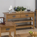 Corona Canyon Finished Sofa/Media Unit 