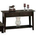 Heirloom Oak Finished Sofa Table 