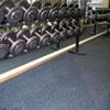 Rollout Rubber Flooring-4' X 75' Black