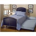Universal Youth Mesh Bed w/ Rollout Trundle - Twin