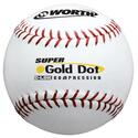 Worth Asa Leather Gold Dot 12in. Softball