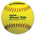 Worth Asa Yel Synthetic Grn Dot Sfb-11''