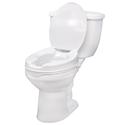 Raised Toilet Seat With Lock And Lid