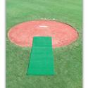 DiamondTurf Pitcher's Mat - Green 4' x 12'