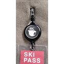 Retract-A-Cat Ski Pass Holder