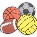Poly Athletic Ball Spots Set Of 4