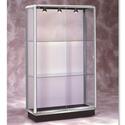Prominence Lighted Floor Case Chrome