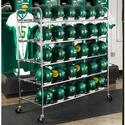 Fb Helmet Cart With Heavy Duty Wheels