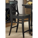 Sundance Lake X Back Counter Height Chair