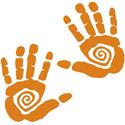 Clan Hands Sticker