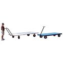 Wood Deck Pit Cart