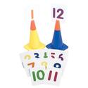 Color Number Signs (1-12)