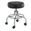 Deluxe Wheeled Round Stool