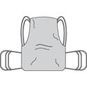 Commode Sling With Positioning Strap
