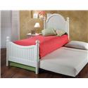 Westfield Bed w/ Roll-Out Trundle and Suspension Deck - Twin