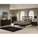 Tiburon Kona Platform 4 Piece Bedroom Set - Queen