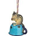 Chipmunk And Cup Ornament